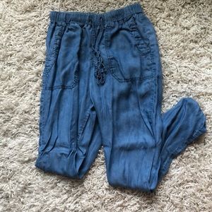 Chambray pants